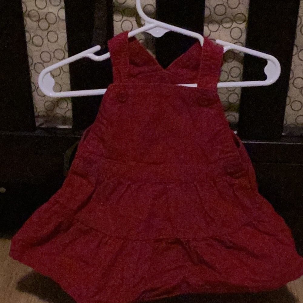 Carter’s Red Corduroy Dress 9m